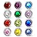 Floating Locket CZ Birth Month CZ Charms