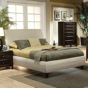 Phoenix Contemporary Upholstered Bed Phoenix Contemporary Upholstered Bed