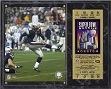 Adam Vinatieri New England Patriots 12x15 Super Bowl XXXVIII Plaque with Replica Ticket