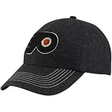 NHL '47 Brand Philadelphia Flyers Charcoal Riverstone Franchise Fitted Hat (Small)