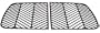 Music City Metals 67302 Matte Cast Iron Cooking Grid Replacement for Gas Grill Model Uniflame GBC730W, Set of 2