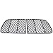 Music City Metals 67302 Matte Cast Iron Cooking Grid Replacement for Gas Grill Model Uniflame GBC730W, Set of 2