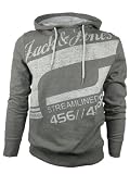 Produkt-Bild: Jack & Jones Hoody 'Big Logo' Light Grey Melange