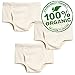 City Threads Boys Organic Cotton Brief Underwear for Sensitive Skin and Sensory Friendly (SPD)