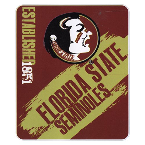 NCAA Collegiate School Logo Fleece Blanket (Florida State Seminoles, 50