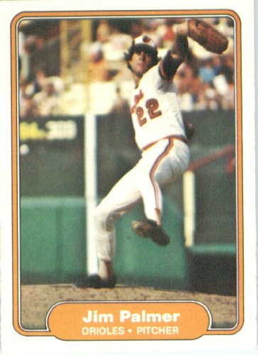 1982 Fleer # 175 Jim Palmer Baltimore Orioles Baseball Card
