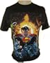 D.C. Superheroes T-Shirt - Infinite Crisis George Perez Image Superman Batman DC Comics