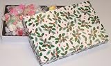Gourmet Food : Scott's Cakes Assorted Nougat Salt Water Taffy 1 Pound Holly Box