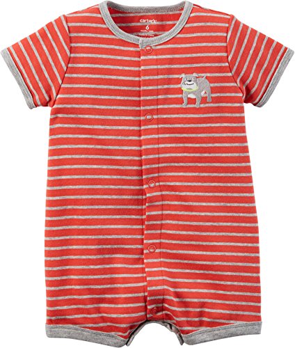 Carters Baby Boys Dog Snap-Up Romper