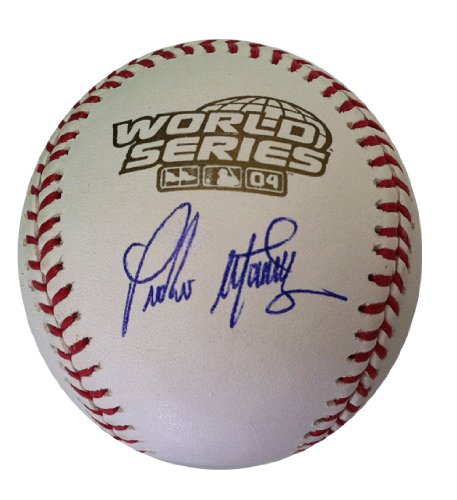 Signed Pedro Martinez 2004 World Series Baseball MLB COA Pedro won the 2004 World Series with the Boston Red Sox. Future Hall of Famer. RARE COLLECTIBLE for any Red Sox fan. Baseball is Major League Baseball Authenticated. Comes with a unique Major League Baseball hologram # verified on their website. What that means is your baseball was signed in front of a MLB authenticator. Most sought after au