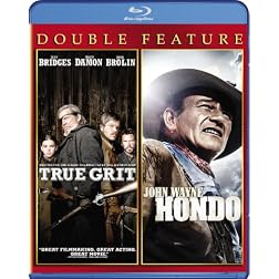 True Grit (2010) / Hondo Double Feature [Blu-ray]