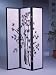 3-Panel Bamboo Design Wood Shoji Screen / Room Divider