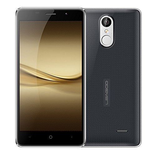 LEAGOO M5 スマートフォン 3G WCDMA MTK6580A 2.5D 5.0インチ HD 1280 * 720 スクリーン Android 6.0 2G+16G 5MP+8MP メタルフレーム 指紋認識 スマートジェスチャー ロックを解除