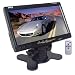 PYLE PLHR77 7'' Wide Screen TFT LCD Video Monitor w/Headrest Shroud and Universal Stand