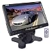 PYLE PLHR77 7'' Wide Screen TFT LCD Video Monitor w/Headrest Shroud and Universal Stand