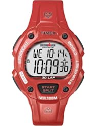 Timex Unisex T5K6869J Ironman Traditional 30-Lap Glimmer Full-Size Grenadine Resin Strap Watch