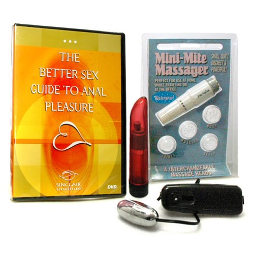 The Better Sex Guide to Anal Pleasure Adult Sex Toy Kit
