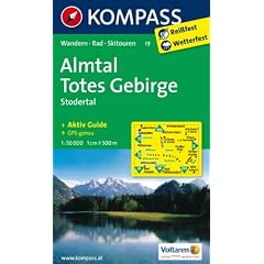 Almtal, Steyrtal, Totes Gebirge: Wander-, Bike- und Skitourenkarte. GPS-genau. 1:50.000