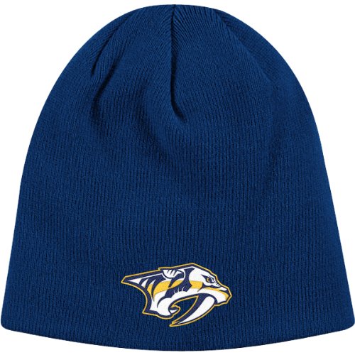 Reebok Nashville Predators Basic Knit Hat One Size Fits All