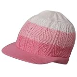 Rasta Beanies Visor (04)-White Lt. Pink W27S22D