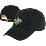 SAVE $0.01 - New Orleans Saints Black Logo Slouch Hat $17.99