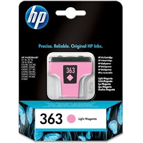 HP Hewlett Packard C8775EE ink inkjet print cartridge 363 magenta light 5.5ml C8775EE