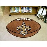 New Orleans Saints NFL Ball Rug- 22x35