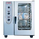 RATIONAL Cooking Systems CM101G Combi Oven Steamer Half Size Gas Manual Controls for Steam Convection and Combi 10 13 x 18 Pans or 10 12 x 20 Pans CombiMaster Series