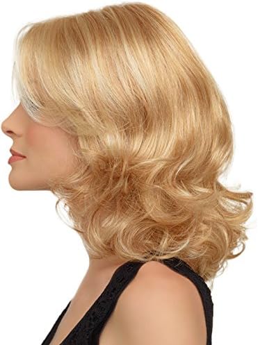 JjYy Women's High Quality Golden Short Hair Fashion Wig High-grade Wig Cap