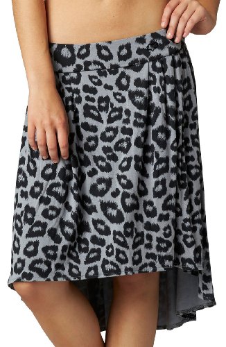 Fox Racing Girls Extinct Skirt Medium Grey