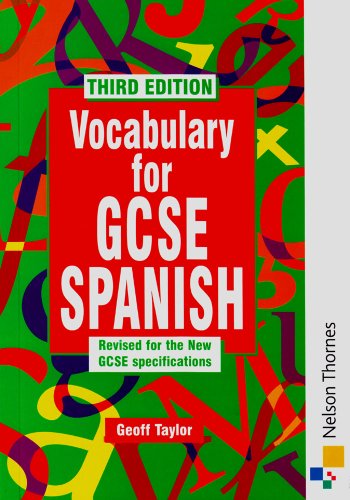 Vocabulary for GCSE Spanish - 3rd Edition (Zone 13)
