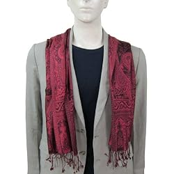 Silk Neck Scarf Accessory Gifts For Men 14 x 64 inches (ssmf149)