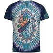 Grateful Dead - Snowboarding Bear Tie Dye T-Shirt