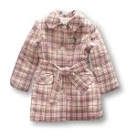 Butterscotch Pink Check Coat, Jackets, Girls, 3-4 years