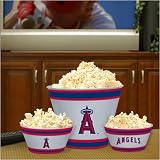 Los Angeles Angels of Anaheim Three-Piece Melamine Serving Set