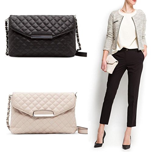 Ammazona Womens Shoulder Bag Leather Bag Clutch Handbag Tote Purse Hobo Messenger
