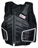 Kerbl 322266 Sicherheitsweste Protecto Panel, Erwachsene Gr. M, schwarz