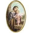 Car Visor Clip - Saint Joseph - 1.75"x1.0" - Clip on