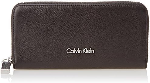 Calvin Klein Pebble Leather Zip Continental Wallet