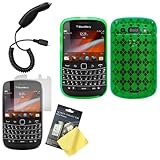 Cbus Wireless Green Diamond Flex-Gel Case / Skin / Cover , LCD Screen Prote ....