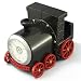 [Miniature Clock] ミニチュアクロック 置時計 【ザ・クロックハウス限定販売】アナログ 機関車 MC-259-BLK/AZ