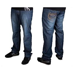 Silver Star VANDALS Mens Soft Cotton Denim Jeans