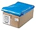 Plasticplace 65 Gallon Blue Trash Bags, 50x48, 1.5MIL 100/Case