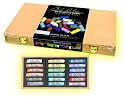 Soft Round Landscape Pastels In Wooden Box-18 High Quality Assorted Colors