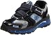Skechers Novatron Lighted Sneaker (Little Kid/Big Kid),Black/Royal,13 M US Little Kid