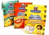 Pawsitively Gourmet Original Doggie Croissant With Real Peanut Butter (Pack of 6)