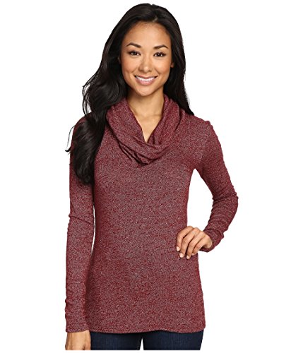[スリードッツ] Three Dots レディース Long Sleeve Cowl Neck Tunic トップス [並行輸入品]