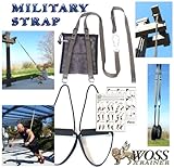 WOSS Military Strap Trainer, Gunmetal Grey, Made in USA