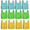 Reusable Grocery T-Sack Bag, Assorted Color 12 Pk Set