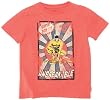 Kickers Kickheros - T-Shirt Manches Courtes- Gar�on - Rouge (Coquelicot) - 16 ans